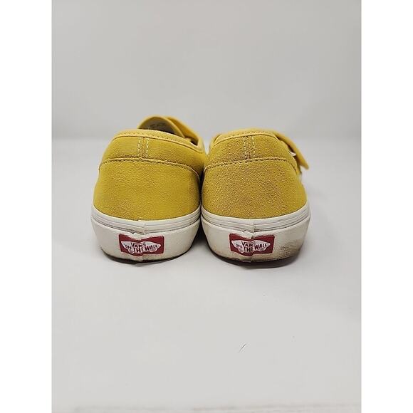 Vans Slip On Suede Shoes Sneakers Mens Size 11.5 Aspen Yellow Mustard 47V Casual main image 12